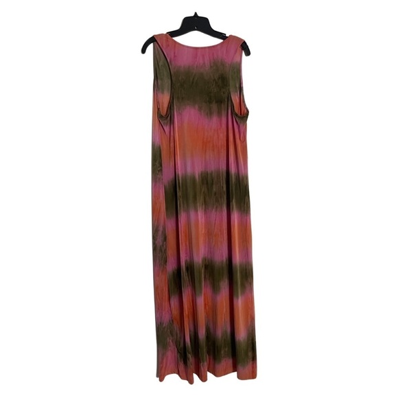 Tie Dye Maxi Dress - Size 2X - Picture 2 of 5